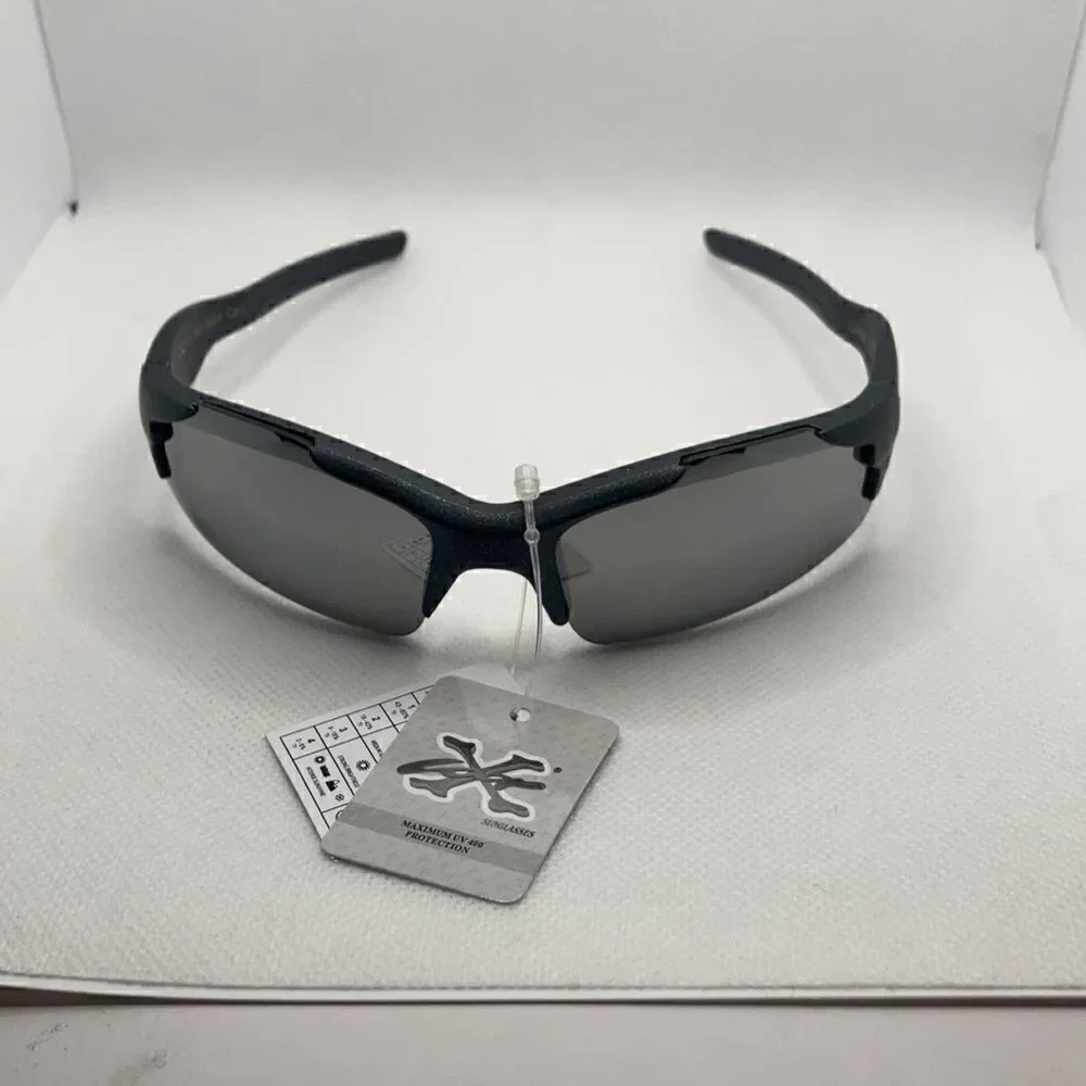 X-Loop Boys Wrap Mirrored Lens Suglasses